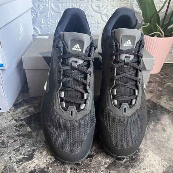 Adidas Men\'s Dropset‎ Trainer Shoes Sports Black Size 13 NEW